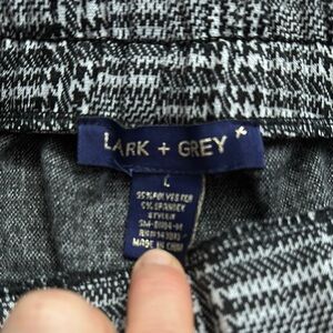 Lark & Grey Black and White Trousers